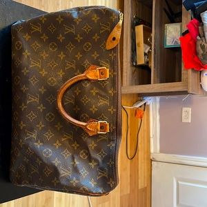 Louis Vuitton handbags brown